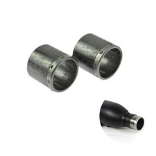 2x Motorrad Header Auspuff